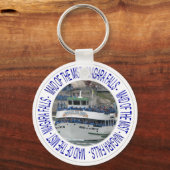 霧のメイド – ナイアガラ滝 キーホルダー (正面)