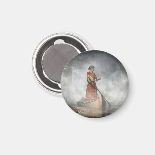 霧のメイド マグネット (正面/裏面)