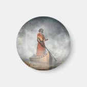 霧のメイド マグネット (正面)