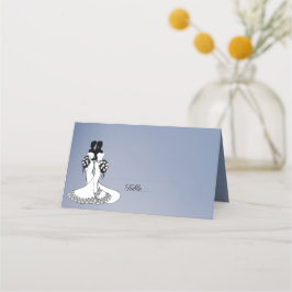 霧のレエレガントズビアン。結婚座席表 プレイスカード