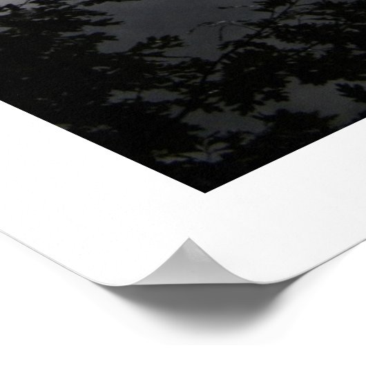 霧の上昇 ポスター (角)