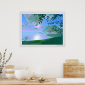 霧の上昇 ポスター (キッチン)