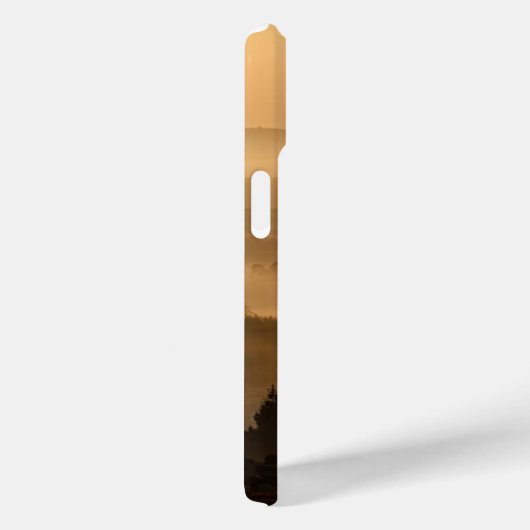 霧の丘の風景転が上の日の出 Case-Mate iPhoneケース (裏面 / 右)