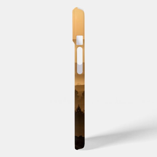 霧の丘の風景転が上の日の出 Case-Mate iPhoneケース (裏面 / 左)