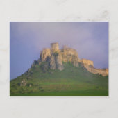 霧の中でスピスキーは、スロバキア ポストカード (正面)