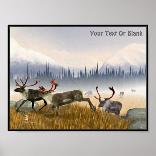 霧の中でハンター ポスター (正面)