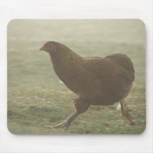 霧の中でブーツ マウスパッド (正面)