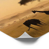 霧の中のアフリカ ポスター (角)