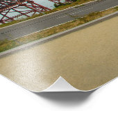 霧の中のゴールデンゲートブリッジ フォトプリント            (角)