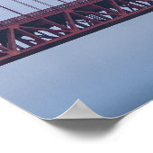 霧の中のゴールデンゲート ポスター (角)