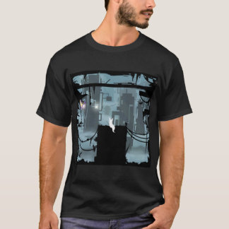 霧の中のスラグキャット 滑稽 ヴィンテージ Tシャツ