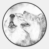 霧の中のセレナーデ ラウンドシール (正面)