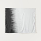 霧の中のトウヒ林 タペストリー (正面(横))