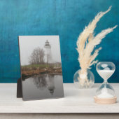 霧の中のビーコン フォトプラーク (側面)