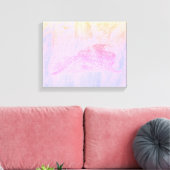 霧の中のヘビ キャンバスプリント (インサイチュ (リビング))