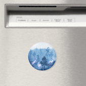 霧の中のユニコーン マグネット (インサイチュ (食洗機))