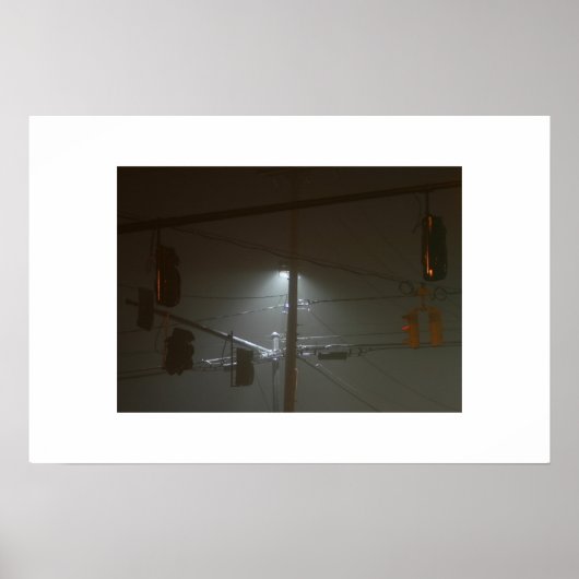 霧の中のワイヤ ポスター (正面)