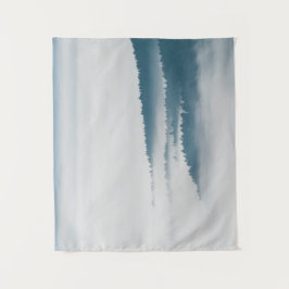 霧の中の丘の表示 タペストリー