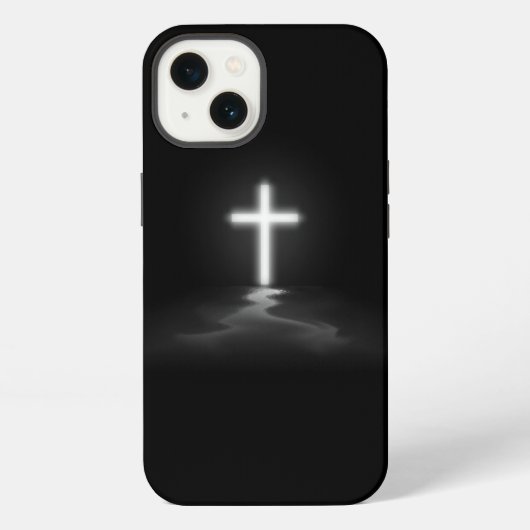霧の中の十字架 Case-Mate iPhone カーショ iPhoneケース (裏面)
