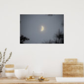 霧の中の半月 ポスター (キッチン)