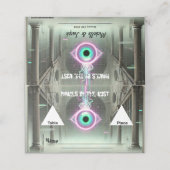 👁️ 「霧の中の名前」ワイルドコア座席表👁️ プレイスカード (外部開封)