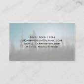 霧の中の太陽 名刺 (裏面)