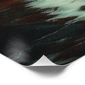 霧の中の孤独のビーコン ポスター (コーナー)