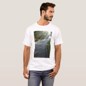 霧の中の日の出とグリーン川 Tシャツ (正面フル)