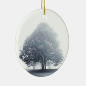 霧の中の木 セラミックオーナメント (右)
