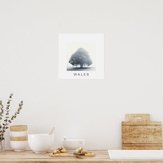 霧の中の木 ポスター (キッチン)