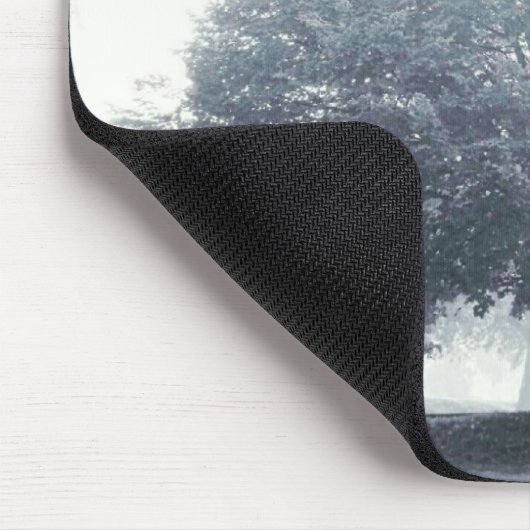 霧の中の木 マウスパッド (コーナー)