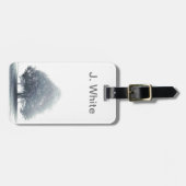 霧の中の木 ラゲッジタグ (正面横)