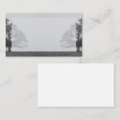 霧の中の木 名刺 (正面/裏面)