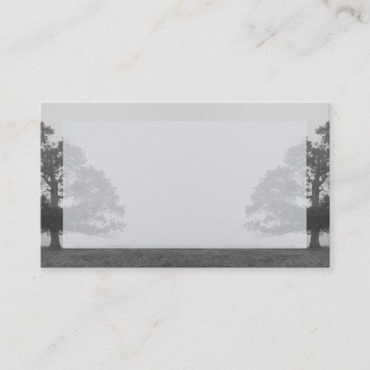 霧の中の木 名刺 (正面)