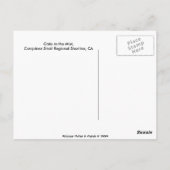 霧の中の樫 ポストカード (裏面)