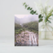 霧の中の滝 ポストカード (スタンド正面)