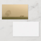 霧の中の羊 名刺 (正面/裏面)