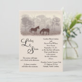 霧の中の馬 招待状 (スタンド正面)