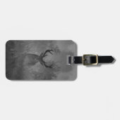 霧の中の鹿 ラゲッジタグ (正面横)