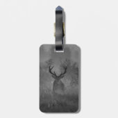 霧の中の鹿 ラゲッジタグ (裏面縦)