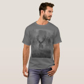 霧の中の鹿 Tシャツ (正面フル)