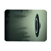 霧の中のUFO マグネット (横)