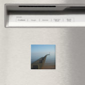 霧の中を歩いて行く海 マグネット (インサイチュ (食洗機))