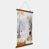 霧の中を 吊り下げ型タペストリー (傾斜あり)