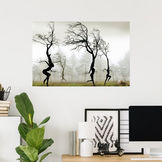 霧の中 ポスター (ホームオフィス)