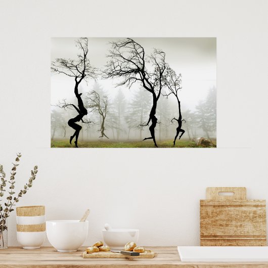 霧の中 ポスター (キッチン)