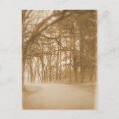 霧の中 – ポストカード (正面)