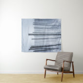 霧の凍ってい多い冬の森 タペストリー (インサイチュ(横))