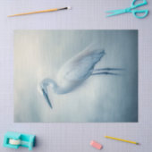 霧の切り離しページの緑 薄葉紙 (クラフト)