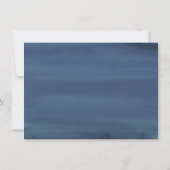 霧の反射 |ほこりっぽいブルースワンレイク結婚ズ セーブザデート (裏面)